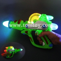 light-up led pistol gun laser blaster with sounds tm00765