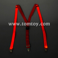 light up led suspenders tm148-001-rd