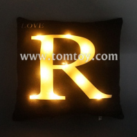 light up letters cushion tm03187-bk