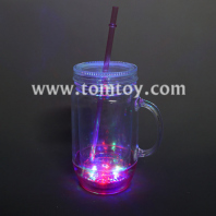 light up mason jar drinking mug tm03198