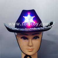 light up sequin cowboy hat tm02176