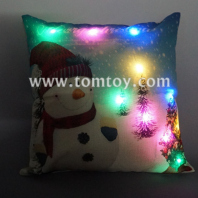 light up snowman pillow tm03257