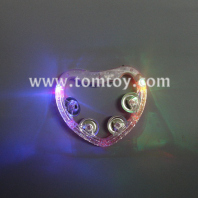 pink heart lighted tambourines tm02370