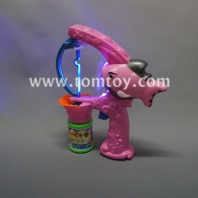 pink shark light up bubble gun tm02897