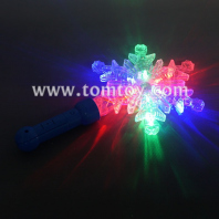 plastic snowflake wand led lights tm03160