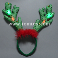 reindeer light up antlers headband tm206-033