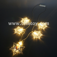 snowflake light up necklace tm05608