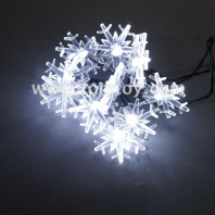 snowflake light up string lights tm04350