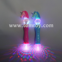 unicorn light up spinning wand tm05636