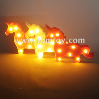 unicorn marquee led night light tm06499