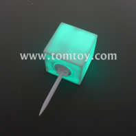 waterproof led cube with removeable spike tm06202
