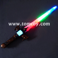 wholesale flashing colorful children plastic led sword tm03006