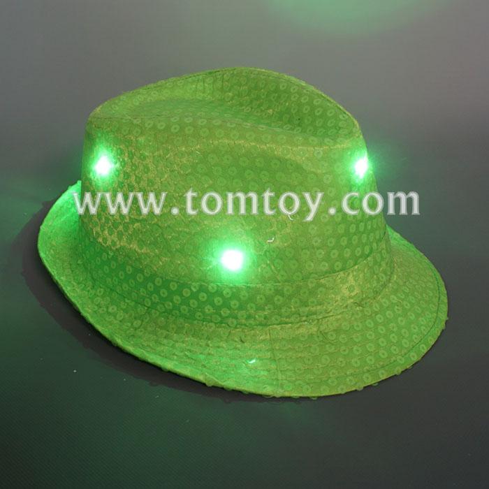 Classic LED Light Up Fedora HatTomtoy