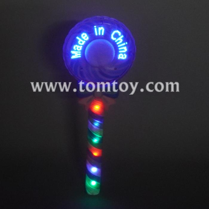 LED Flashing Message Lollipop WandTomtoy