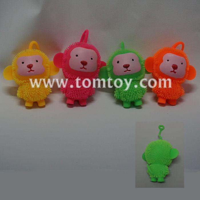LED Four Color Monkeys Puffer BallTomtoy
