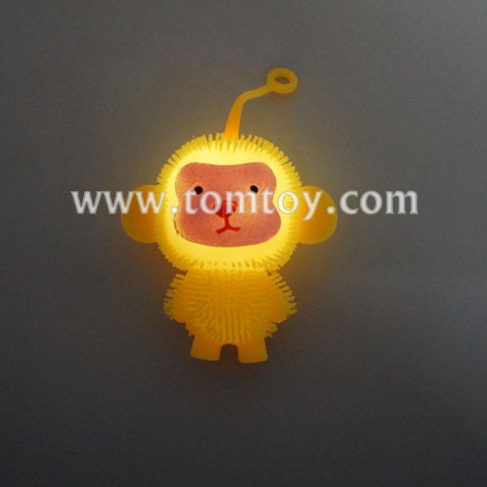 LED Four Color Monkeys Puffer BallTomtoy