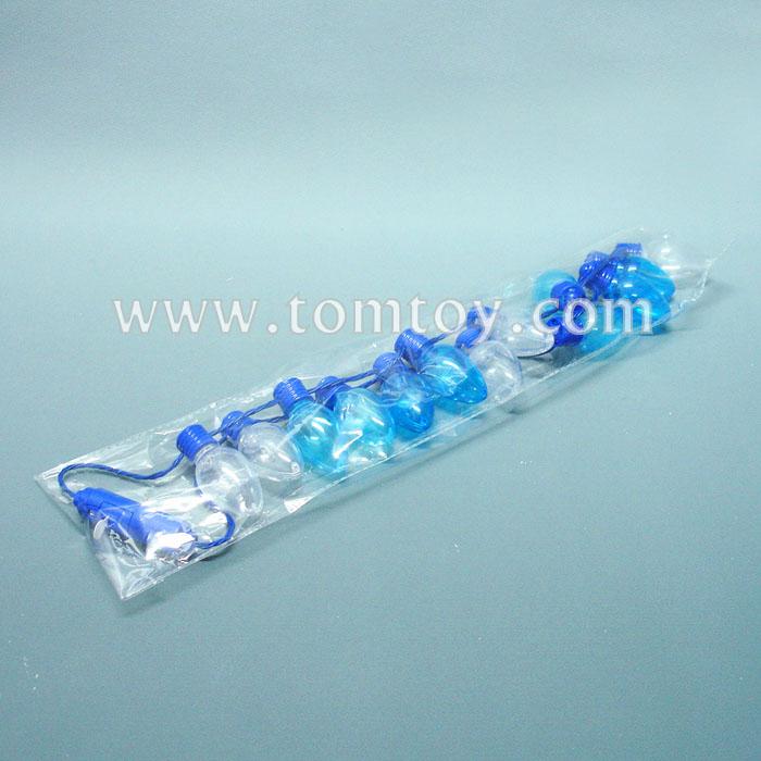 LED Light Up Christmas Bulb Necklace Party FavorsTomtoy