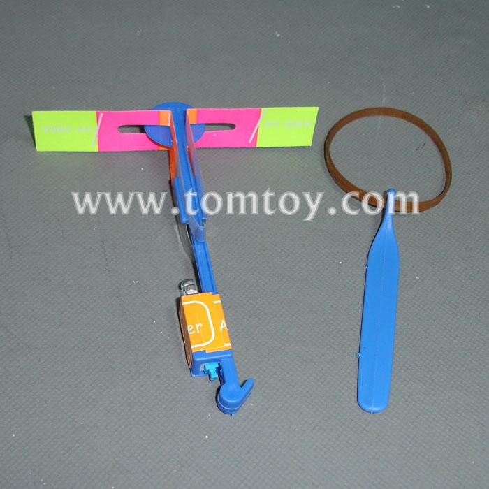 LED Light Up Slingshot HelicopterTomtoy