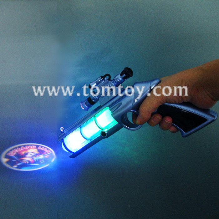 LED Space Projector Gun Toys With SoundTomtoy