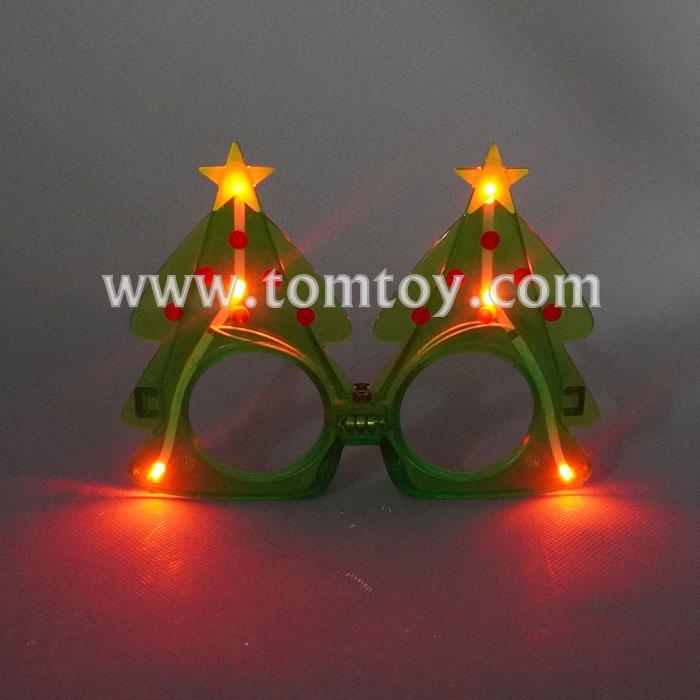 Light Up Christmas Tree GlassesTomtoy