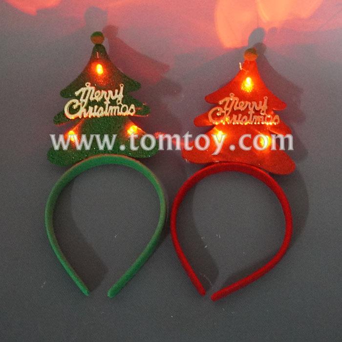 Light Up Christmas Tree HeadbandTomtoy