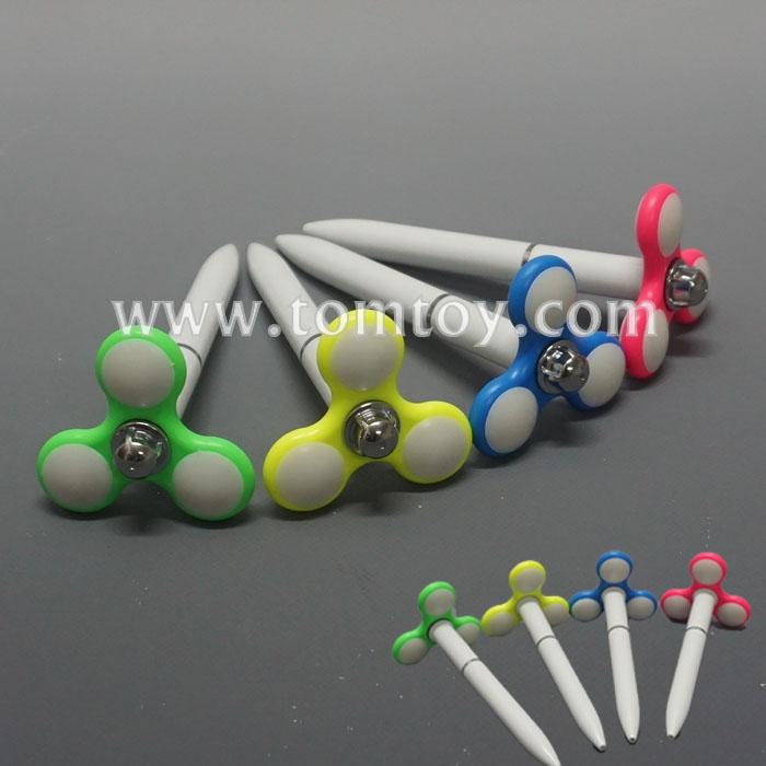 Light Up Pen With LED Fidget SpinnerTomtoy