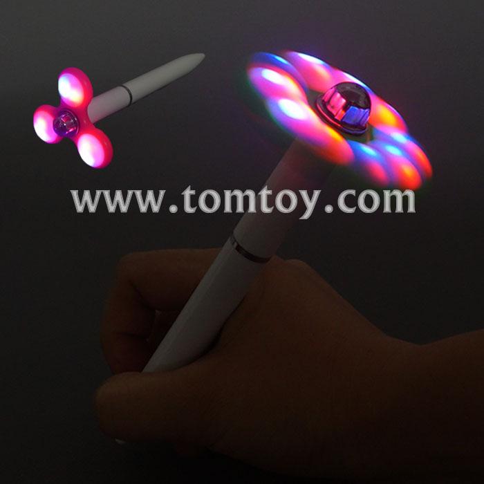 Light Up Pen With LED Fidget SpinnerTomtoy