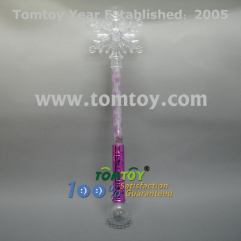 Ibasenice Snowflake Light Up Wand Rotating Fairy Wand For Party Concert And Event Novelty Lighting Fairy Wand Fairy Wand No Battery