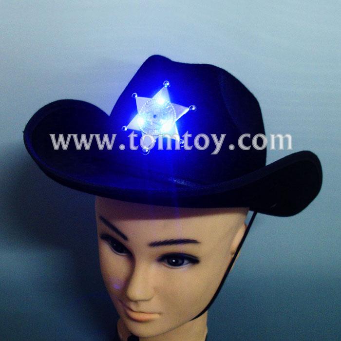 Novelties Light Up Men's Adult Cowboy HatTomtoy