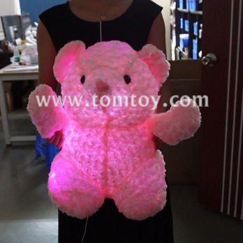 Pink LED Plush Dolls-Tomtoy