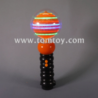 10 led pumpkin spinner wand tm052-095