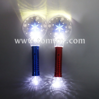 3d light up magic snowflake wand tm07007