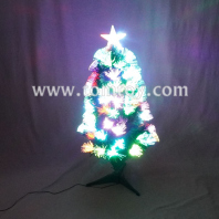 60cm light up multi color optical fiber christmas tree tm07321