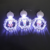 acrylic led light up christmas ornament tm05334