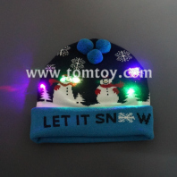 christmas led snowman hat tm291-003