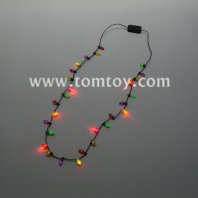 christmas mini-bulb led necklace tm01493