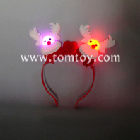 christmas reindeer antlers head band with ear holiday festival party head wear tm02759