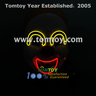 clown led el costume mask tm109-010