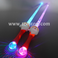 extensible light up santa claus sword tm06261