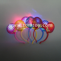 flashing blinking minnie mouse headbands tm02742