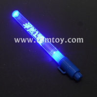 flashing blue acrylic light wand tm08143