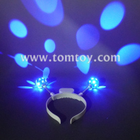 flashing blue round ball headband tm07723