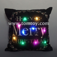 flashing merry christmas cushion tm03259