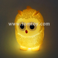 flashing squeeze owl puffer ball tm02871