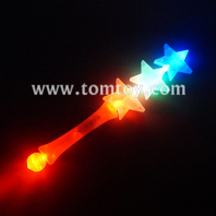 flashing triple star light up wand tm083-001