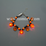 halloween light up pumpkin bracelet tm01097-pumpkin