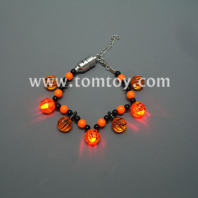 halloween light up pumpkin bracelet tm01097-pumpkin