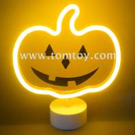 halloween pumpkin led neon light sign tm07147