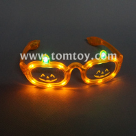 halloween pumpkin light up glasses tm00912