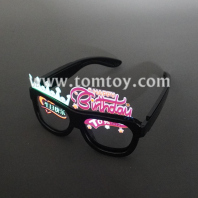 happy birthday glasses with usb recharge tm08286